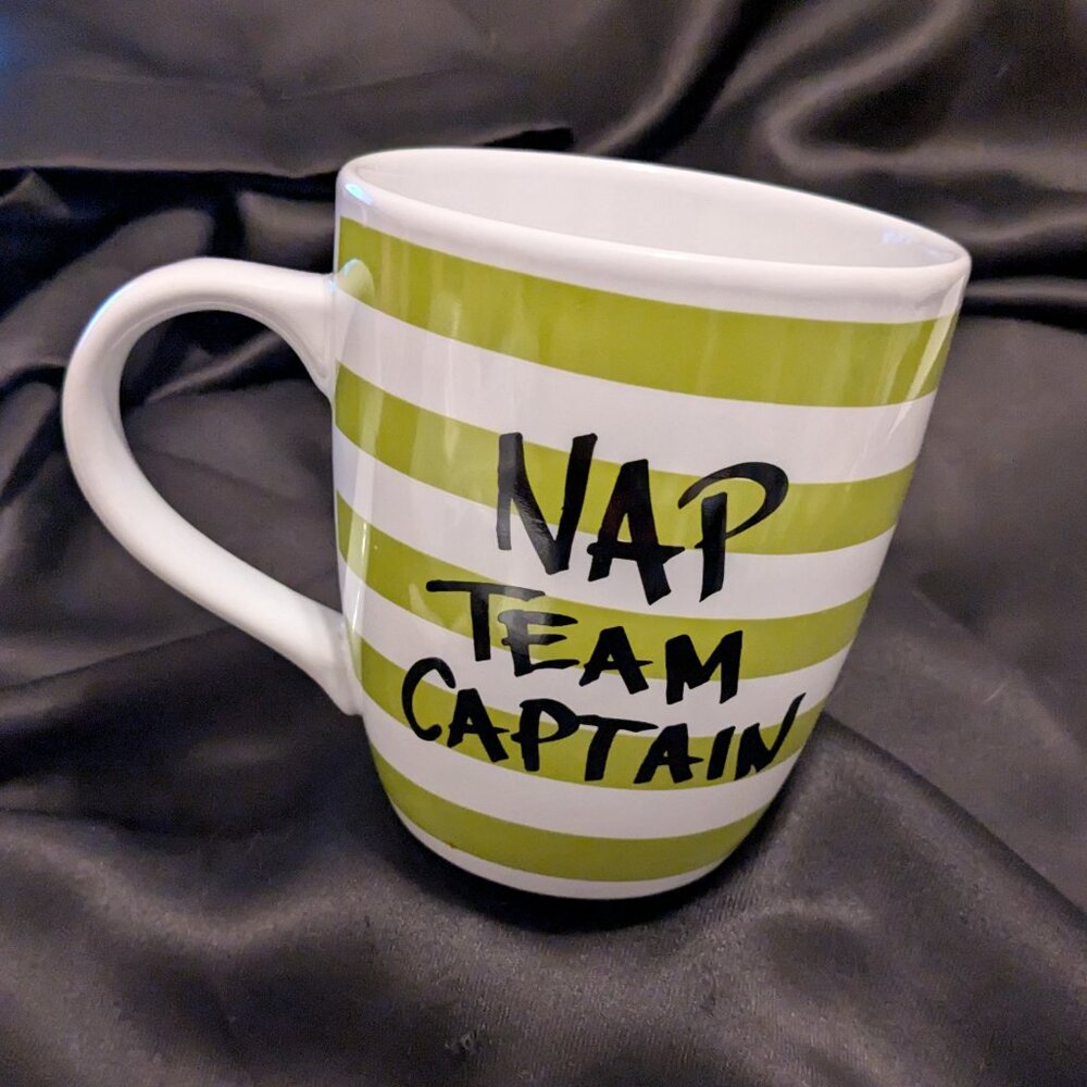 Clay Art 'Nap Time Captain' 22 oz mug